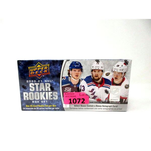 Sealed 2020-2021 Upper Deck Hockey Cards