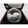 Image 2 : 2014 .9999 Fine Silver Canadian $20 Bison Coin