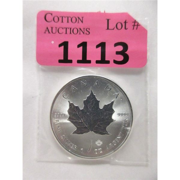 1 Oz. Fine Silver 2021 Canada Maple Leaf Coin