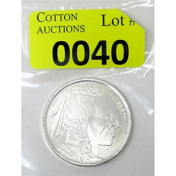 1 Oz .999 Silver First Nations/Buffalo Round