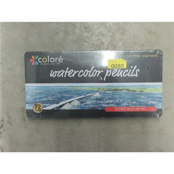 Coloré 72 Watercolour Pencil Set - Sealed