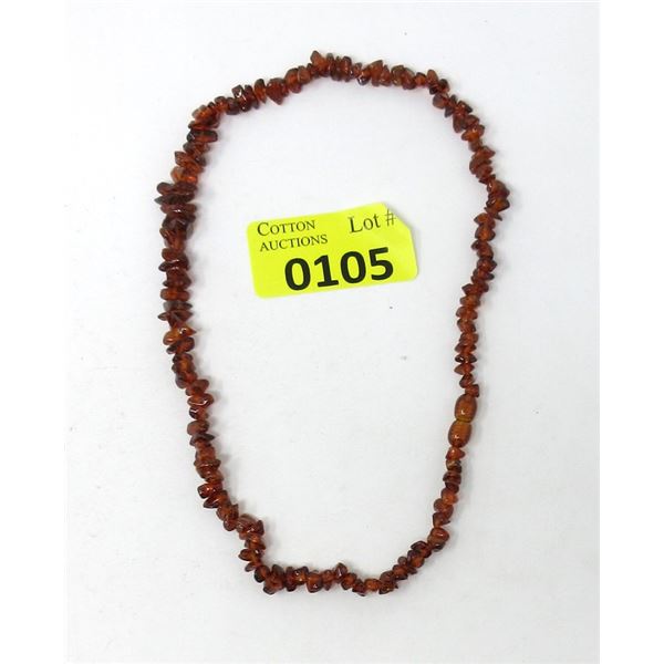 59.5 CTW Baltic Amber Necklace