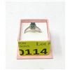 Image 2 : Sterling Silver Emerald & Diamond Ring