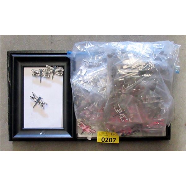 150 New A. Everson Metal Dragonfly Brooches