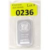 Image 1 : 1 Oz. Sunshine Minting .999 Silver Bar
