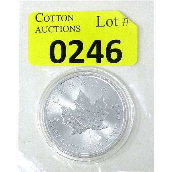 1 Oz. 2020 Canada .9999 Silver Maple Leaf Coin