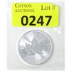 Image 1 : 1 Oz. 2021 Canada .9999 Silver Maple Leaf Coin