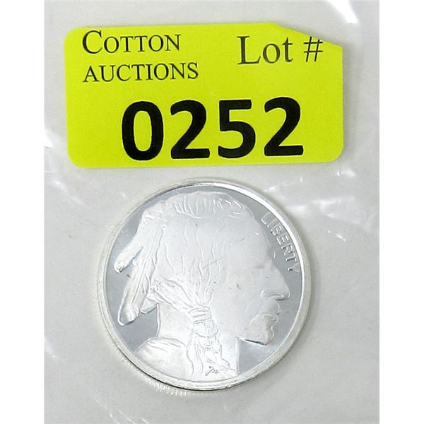 1 Oz. Buffalo/ First Nations .999 Silver Round