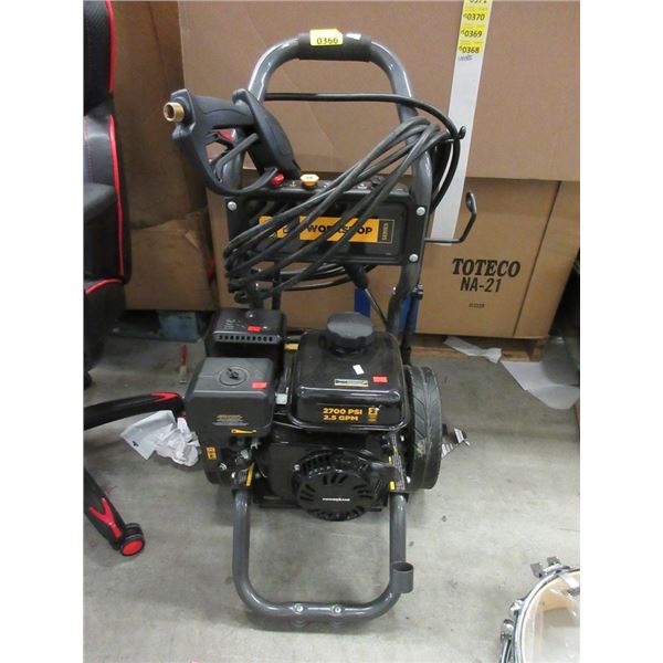 BE 2700 PSI Gas Power Washer with Wand & Hose