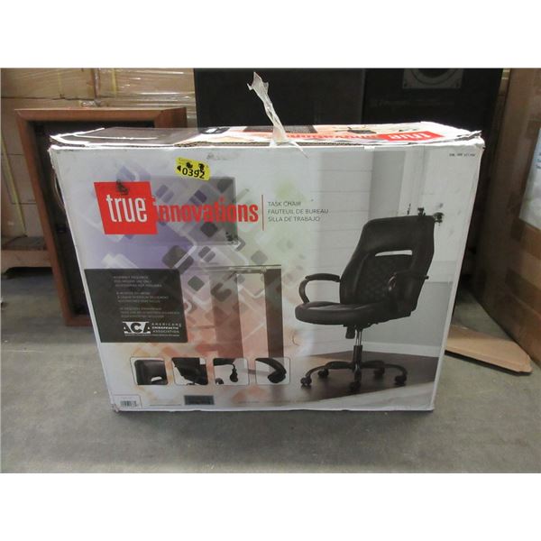 True Innovations Black Office Chair in Box