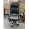 Image 1 : Black Bonded Leather Office Chair