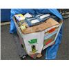 Image 1 : Skid of Assorted Storage Locker Goods