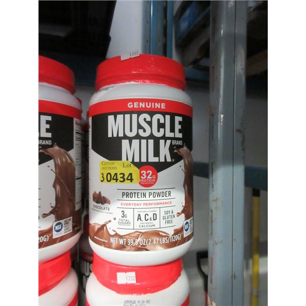 3 Muscle Milk Chocolate Protein Powder