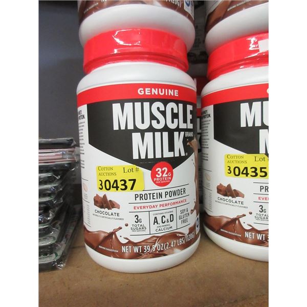 3 Muscle Milk Chocolate Protein Powder