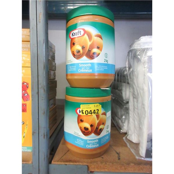 8 x 2 KG Kraft Smooth Peanut Butter