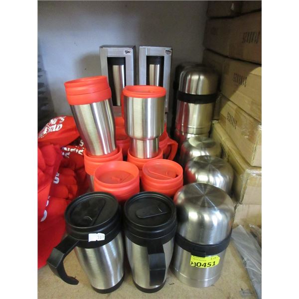 23 New Metal Thermoses & Travel Mugs