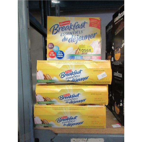 8 Boxes of Carnation Instant Breakfast