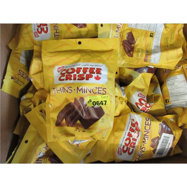 10 x 171g Bags of Coffee Crisp Thins