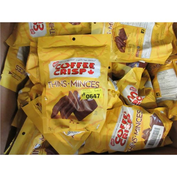 10 x 171g Bags of Coffee Crisp Thins