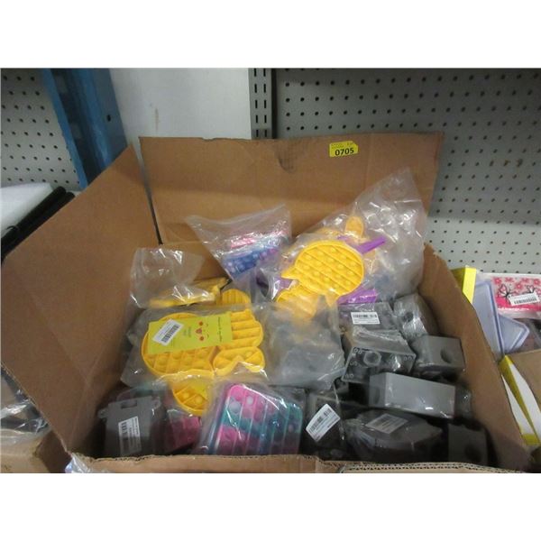 Case of Assorted Fidget Popper Toys