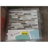 Image 1 : 8 x 10 Packs of Peel & Stick Wall Tiles