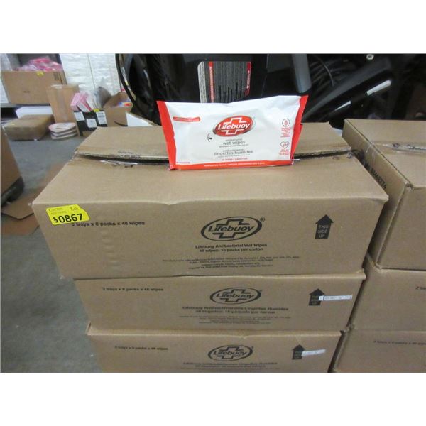 3 Cases of Lifebuoy Antibacterial Wet Wipes