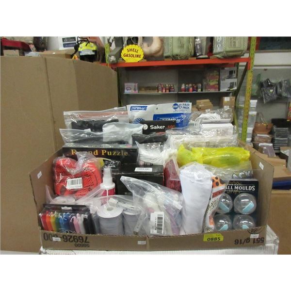 Box Lot of Amazon Overstock Goods