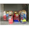 Image 1 : 10 Assorted New Wood Nesting Doll Sets