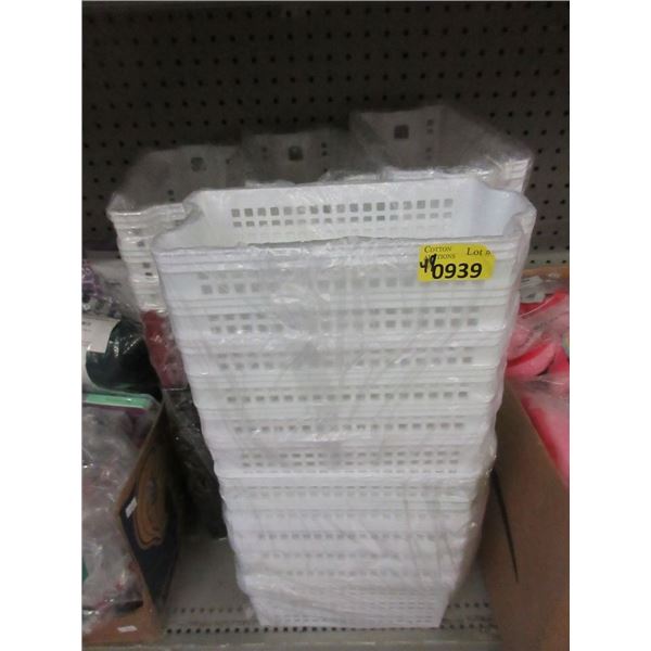 48 New Small Plastic Organizer Bins