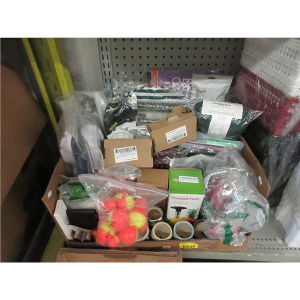 Box Lot of Assorted Amazon Overstock Goods