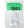 Image 1 : 1 Oz .9999 Silver 2020 Double Dragon Bar