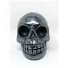 Image 1 : Carved Hematite Gemstone Skull - 1" x 1.5" x 2"