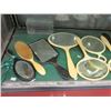 Image 2 : 12 Piece Lot of 1 Brush & 11 Vintage Mirrors