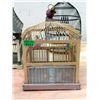 Image 1 : Vintage Metal Bird Cage - 11" x 11" x 14" tall