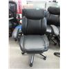 Image 1 : Black Bonded Leather Office Chair