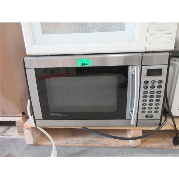 Stainless Steel Danby Microwave Oven