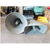 Image 1 : 2 Industrial Speakers - Largest is 20" Diameter