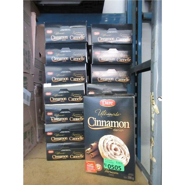 43 Boxes of Dare Cinnamon Danish Cookies