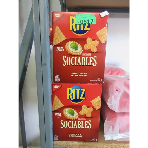 15 x 200 g Boxes of Ritz Sociables Crackers