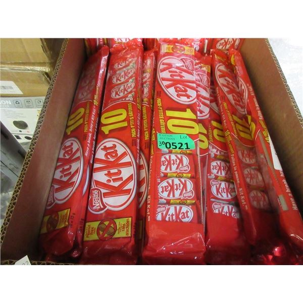 30 Packages of 10 Kit Kat Mini Bars