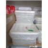 Image 1 : 5 Twin Packs of 6 Liter Lidded Totes with Handles