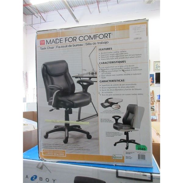 True Innovations Bonded Leather Task Chair