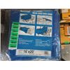 Image 1 : New 16' x 20' All Purpose Blue Tarp