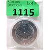 Image 1 : 1 Oz. .999+ Silver Ashai Compass Rose Round