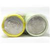 Image 2 : Two Special Wrap Rolls of Canadian 50¢ Coins