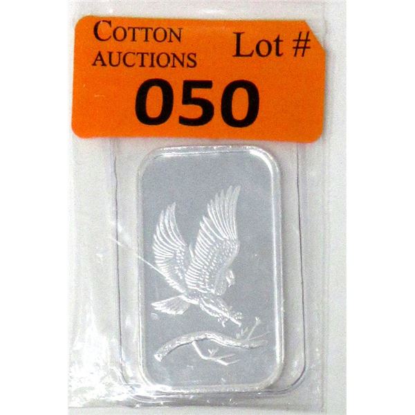 1 Oz. .999 Fine Silver American Eagle Bar