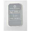 Image 2 : 1 Oz. .999 Fine Silver "2013 Year of the Snake" Bar