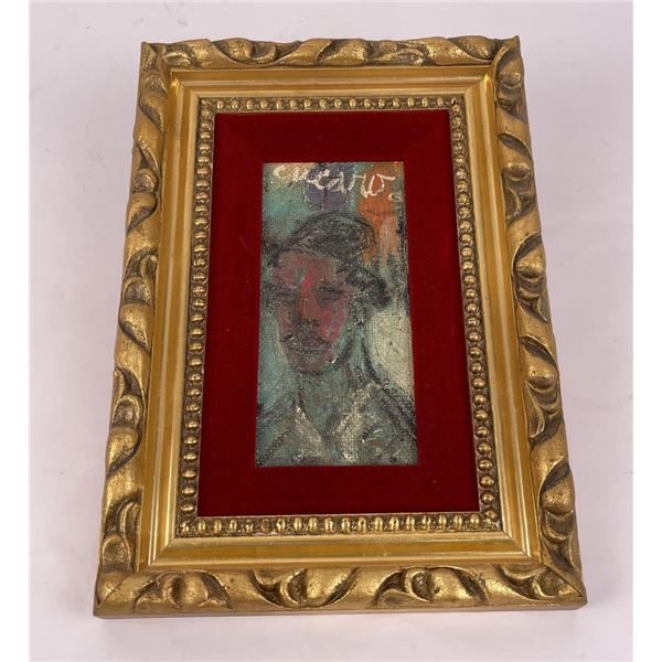 Pascal Cucaro Oil on Board Painting