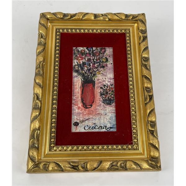 Pascal Cucaro Oil on Board Painting