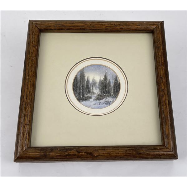 Cheryl Price Montana Watercolor Painting